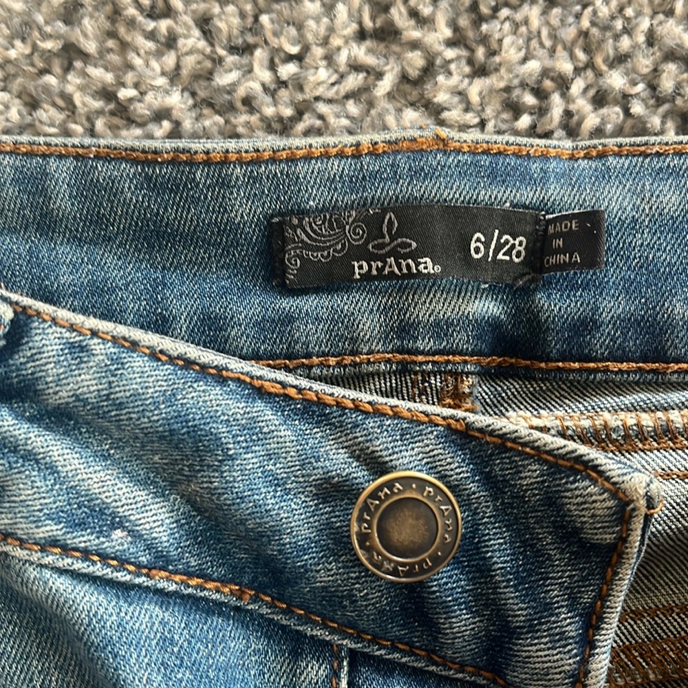 prAna daisy duke jean shorts
